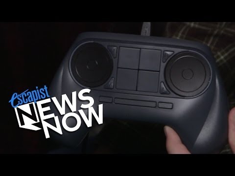 STEAM CONTROLLER FIRST IMPRESSIONS - CES 2014 (Escapist News Now) - UCqg5FCR7NrpvlBWMXdt-5Vg