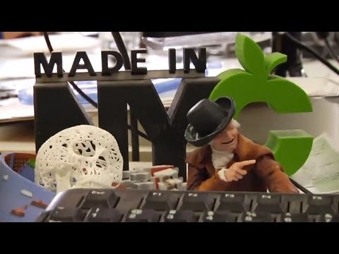 Shapeways Opens LIC Print Factory | TechCrunch Makers - UCCjyq_K1Xwfg8Lndy7lKMpA