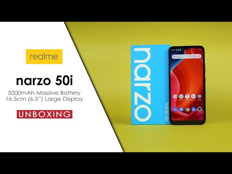 realme Narzo 50i Unboxing & Short Review | realme Narzo 50i Price in Pakistan