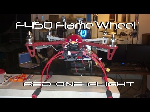 F450 Flame Wheel - Red One Flight Day - UC18kdQSMwpr81ZYR-QRNiDg