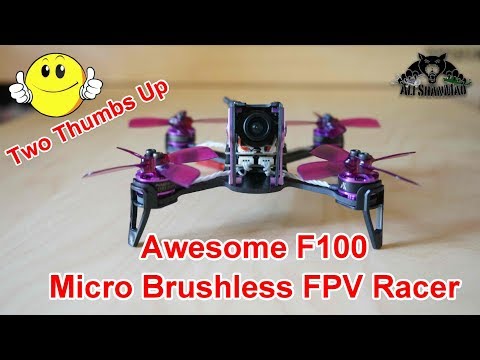 Awesome F100 Micro Brushless FPV Racing Quadcopter - UCsFctXdFnbeoKpLefdEloEQ