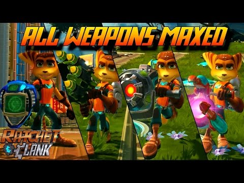 Ratchet and Clank PS4 - All Weapons FULLY UPGRADED - UC-2wnBgTMRwgwkAkHq4V2rg