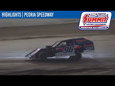 DIRTcar Summit Modified Nationals | Peoria Speedway | June 12, 2024 | HIGHLIGHTS - dirt track racing video image