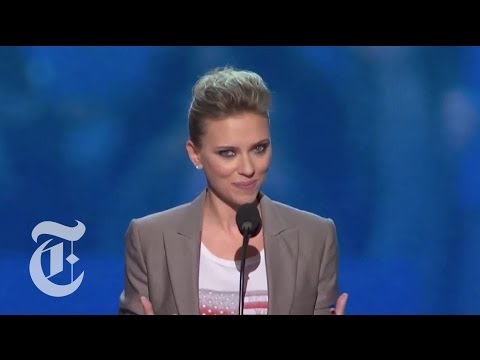 Election 2012 | Scarlett Johansson's Full DNC Speech | The New York Times - UCqnbDFdCpuN8CMEg0VuEBqA