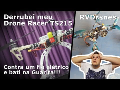 Derrubei meu Drone Racer TS215 - Contra um fio elétrico - UC32zYA-DAAuS4OvRTXFgFJw