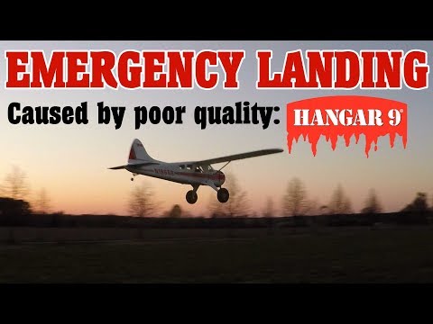 Saito FG40 in Hangar 9 Beaver - emergengy landing caused by poor quality !!! - UCfQkovY6On1X9ypKUr9qzfg