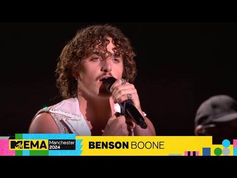 Benson Boone - "Slow It Down" / "Beautiful Things" | 2024 EMAs