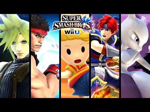 Super Smash Bros ALL DLC Character Trailers - Cloud Strife & More (Wii U, 3DS) - UChnz1eAo9SfuDfqFZt1KFtA