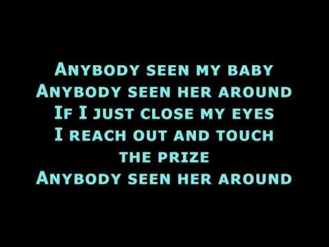 rolling stones - anybody seen my baby with lyrics