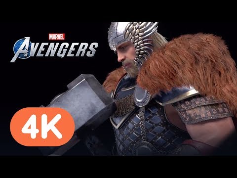 Marvel's Avengers: Every Revealed Character Costume & Finisher in 4K - NYCC 2019 - UCKy1dAqELo0zrOtPkf0eTMw