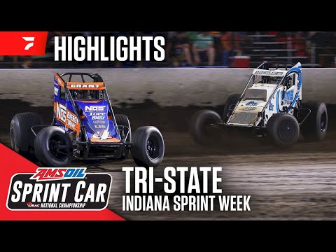 𝑯𝑰𝑮𝑯𝑳𝑰𝑮𝑯𝑻𝑺: USAC AMSOIL National Sprints | Tri-State Speedway | Indiana Sprint Week | August 3, 2024 - dirt track racing video image