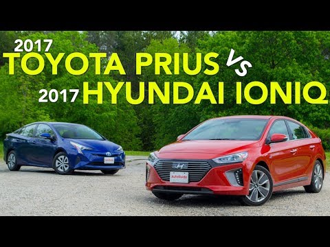 2017 Toyota Prius vs Hyundai Ioniq Hybrid Comparison - UCV1nIfOSlGhELGvQkr8SUGQ