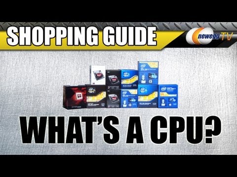 What's a CPU? Newegg TV's Desktop Processor Tutorial and Shopping Guide - UCJ1rSlahM7TYWGxEscL0g7Q
