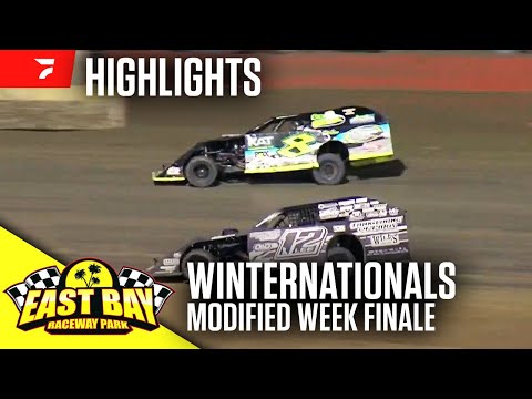 Down-To-The-Wire Modified Showdown | 2024 East Bay WinterNationals - dirt track racing video image