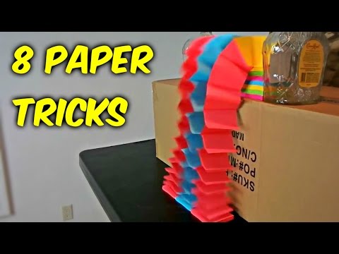 8 Paper Tricks Compilation - UCe_vXdMrHHseZ_esYUskSBw