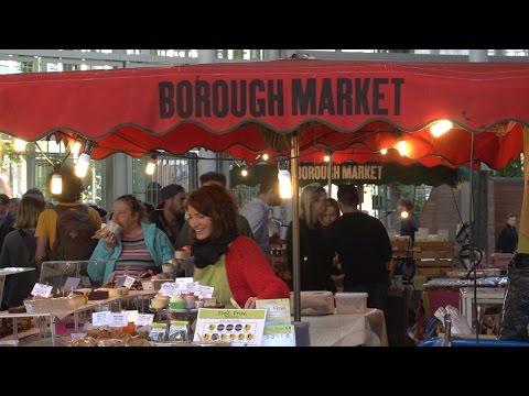 London foods in the Borough Market, travel eating tips - UCvW8JzztV3k3W8tohjSNRlw