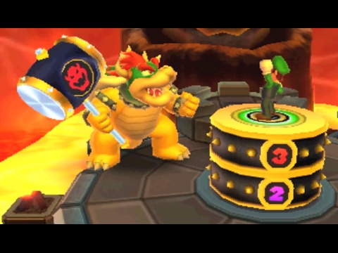 Mario Party: Island Tour - Bowser's Peculiar Peak (2 Player) - UCg_j7kndWLFZEg4yCqUWPCA