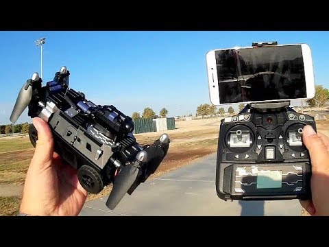 JJRC H40WH FPV Tank Quadcopter Flight Test Review - UC90A4JdsSoFm1Okfu0DHTuQ