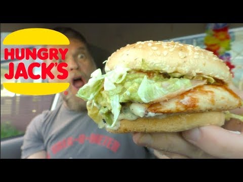 Hungry Jacks Grilled Chicken Bacon & Avocado Burger Review - Greg's Kitchen - UCGXHiIMcPZ9IQNwmJOv12dQ