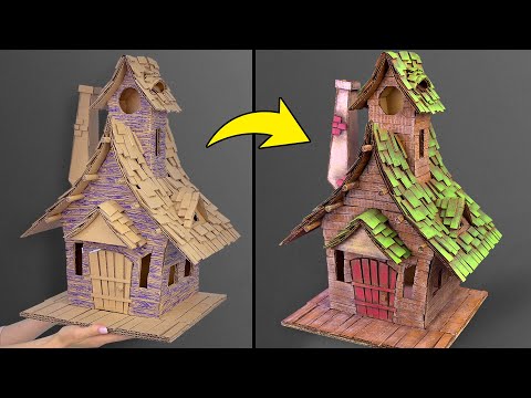 DIY Fairy House Using Cardboard - UCw5VDXH8up3pKUppIvcstNQ