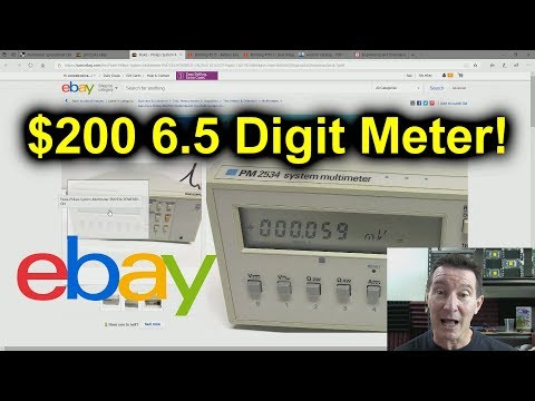 EEVblog #1184 - Ebay $200 6.5 Digit Meter Search - UC2DjFE7Xf11URZqWBigcVOQ