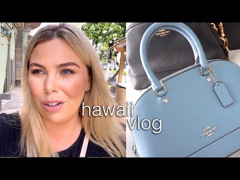 Hawaii Vlog 2 - Coach Haul & Shopping! - UChplUdodMCdfZfmTQbRhNWw