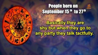 Basic Characteristics of people born between September 15th to September 27th