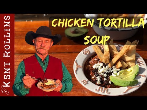 Chicken Tortilla Soup - Sopa de Tortilla con Pollo