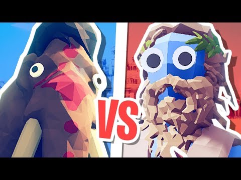 GIANT MAMMOTH vs ZEUS! | Totally Accurate Battle Simulator - UCS5Oz6CHmeoF7vSad0qqXfw