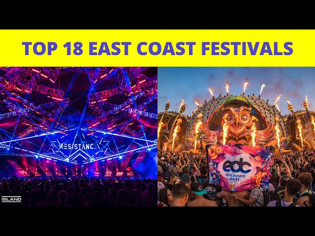 The East Coast’s Best Electronic Music Festivals