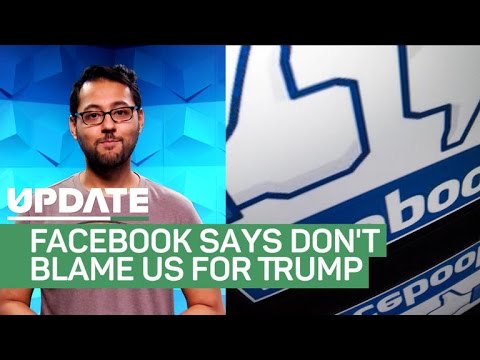 Facebook says don't blame it for Trump (CNET Update) - UCOmcA3f_RrH6b9NmcNa4tdg