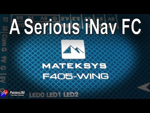 First Look: Matek F405-Wing iNav fixed wing model flight controller - UCp1vASX-fg959vRc1xowqpw