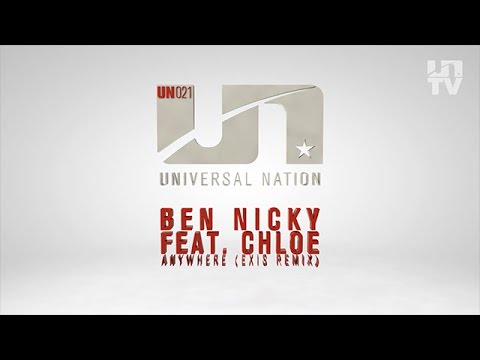 Ben Nicky featuring Chloe - Anywhere (Exis Remix) - UCvYuEpgW5JEUuAy4sNzdDFQ
