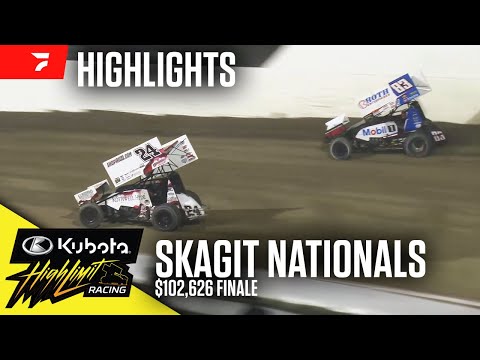 Skagit Nationals $102,626 Finale | Kubota High Limit Racing at Skagit Speedway 8/31/24 | Highlights - dirt track racing video image