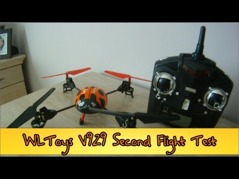 WLToys V929 Second Test Flight using Flip Mode - UCDmaPHBzr724MEhnOFUAqsA