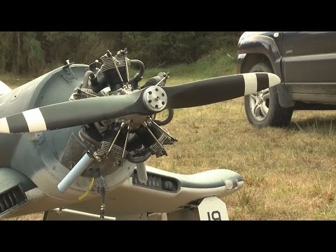Radial Moki Engines performing  in Giant RC Scale models - UCLLKGiw9zclsM7QMg6F_00g