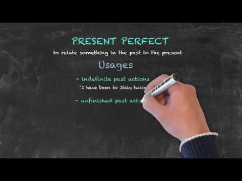 Overview of All English Tenses - Present Tenses - Present Perfect - Usages 