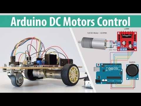 Arduino DC Motor Control Tutorial - L298N | H-Bridge | PWM | Robot Car - UCmkP178NasnhR3TWQyyP4Gw