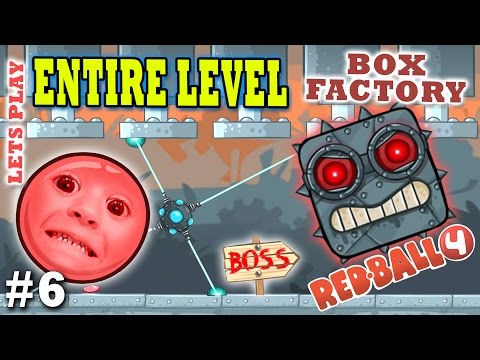 Chase & Dad play RED BALL 4! BOX FACTORY ENTIRE LEVEL w/ BOSS! (THE END Part 6 Gameplay) - UCC-RHF_77zQdKcA75hr5oTQ