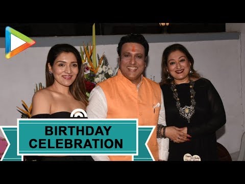 WATCH #Bollywood | Grand 55th Birthday Celebration of GOVINDA with Family #India #Celebrity