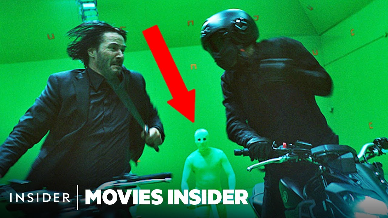 What 12 Keanu Reeves Stunts Looked Like Behind The Scenes | Movies Insider | Insider