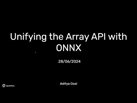 Unifying ONNX with the Array API export to ONNX with no converter libraries