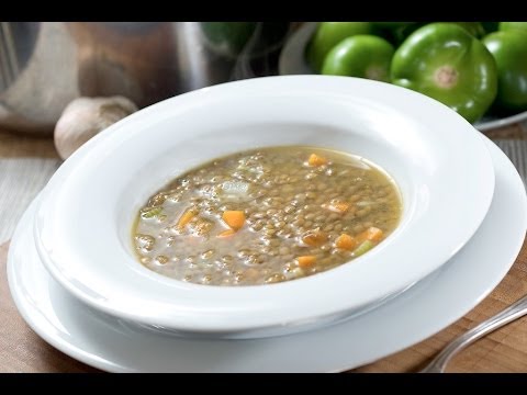 Sopa antigua de lentejas - Lentil Soup - Recetas de caldos - UCvg_5WAbGznrT5qMZjaXFGA