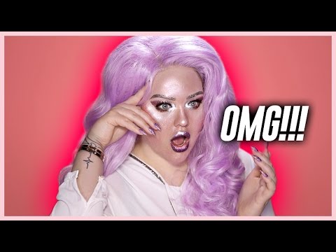 FULL FACE USING ONLY GLITTER Challenge | NikkieTutorials - UCzTKskwIc_-a0cGvCXA848Q