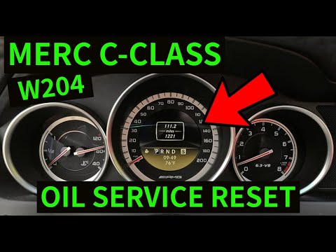 Как сбросить индикатор обслуживания на Mercedes-Benz Classe C: пошаговое руководство