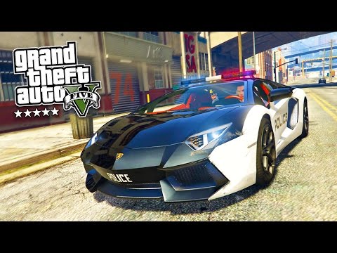 GTA 5 PC Mods - PLAY AS A COP MOD #7! GTA 5 Police LAMBORGHINI Mod Gameplay! (GTA 5 Mod Gameplay) - UC2wKfjlioOCLP4xQMOWNcgg