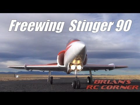 Freewing Stinger 90 - Flight Testing - UCqFj04rRJs6TJIwsVvCQK6A