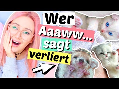 Wer AWWW sagt VERLIERT! Wer schafft es⁉️ | ViktoriaSarina - UC8TkgoBWpKPb7VqSaUt8g5g