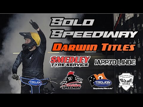 Darwin Solo Title plus second race meeting in Darwin - dirt track racing video image