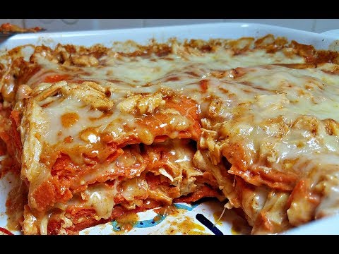 How To Make Enchilada | LAYERED CHICKEN ENCHILADAS Recipe - UCehYu6vFoOvu1MVPW24pUbQ